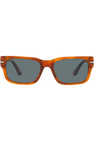 Persol Rectangular Sunglasses Polarized Terra di Siena