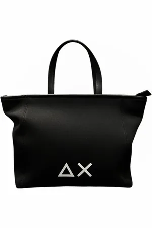 sun68 Tote Bags, female, , ONE SIZE, Neoprene Shoulder Bag with Logo Details
