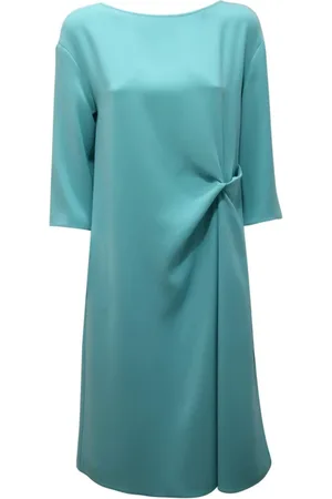 Emporio Armani Midi Dresses, female, , L, Elegant dress with side slit