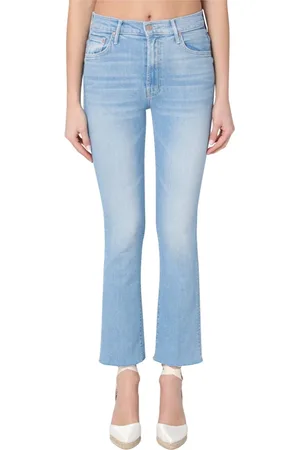 Mother Regular Fit Sneak Jeans