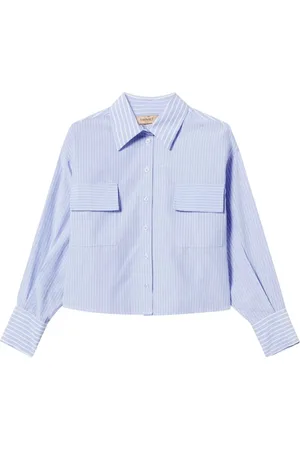 Twin-Set Shirt with Front Button Fastening