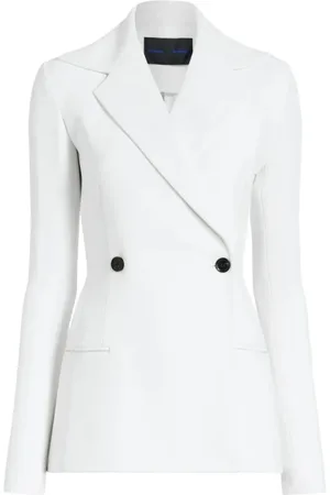 Proenza Schouler Blazers, female, , XS, Stretch Marine Jacket in Suiting