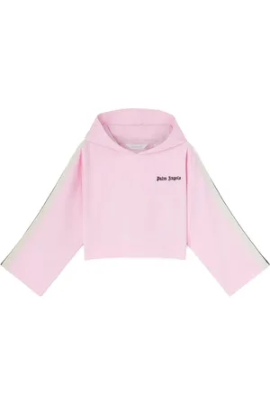Palm Angels Sweatshirts, unisex, , 12 Y, Cropped Hoodie