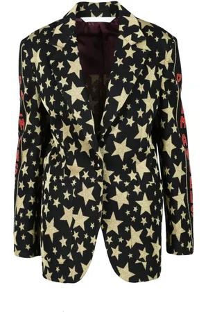 Palm Angels Soft blazer with automatic closure