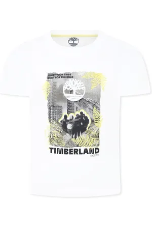 Timberland Cotton Graphic Print T-Shirt