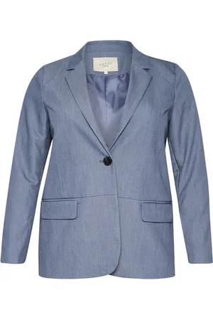 Kaffe Blazers, female, , 4XL, Vintage Indigo Blazer Jacket