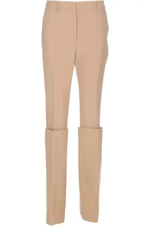 Sportmax Slim-fit Trousers, female, , XS, Holiday Pant Sabbia Stylish Fashion