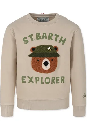MC2 SAINT BARTH Sweatshirts, unisex, , 2 Y, Fleece Cotton Sweatshirt