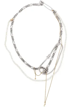 MAGLIANO Asymmetrical Silver Necklace
