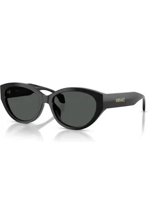 VERSACE Stylish Oval Sunglasses in
