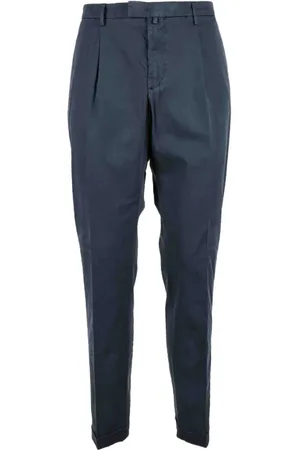 Briglia 1949 Suit Trousers, male, , W44, Elegant Stretch Cotton Trousers