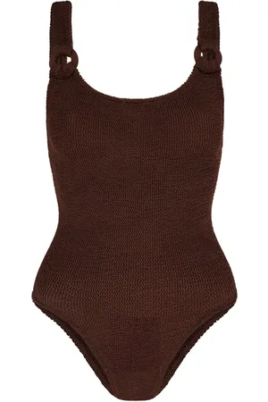 Hunza G Metallic Chocolate Swimsuit