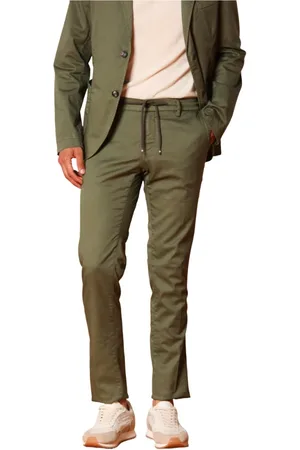 Masons Slim Fit Cotton Tencel Jogger Trousers