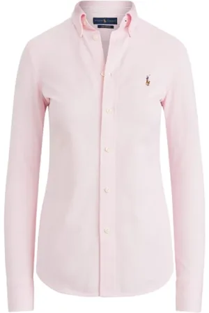 Ralph Lauren Shirts, female, , M, Heidi Oxford Knit Shirt
