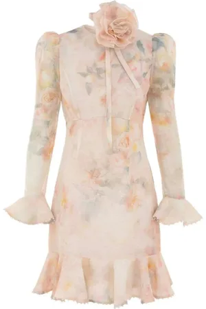 ZIMMERMANN Floral Mini Dress