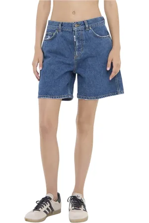 Ball Denim Shorts, female, , W31, Denim Shorts & Knickers in Medium Wash