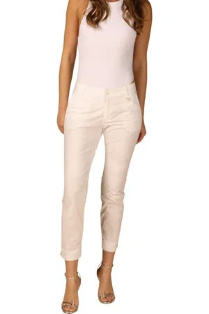 Masons Cropped Trousers, female, , L, Curvy Chino Trousers in Camo