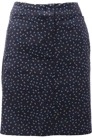 MARELLA Short Skirts, female, , XS, Sporty Micro Pattern Skirt with Pockets