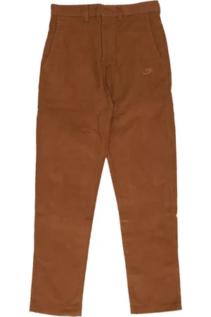 Nike Straight Trousers, male, , W28 L32, Corduroy Chino Trousers in British Tan