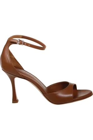 SERGIO LEVANTESI High Heel Sandals, female, , 7 UK, Caramello Leather Hope5 Sandal