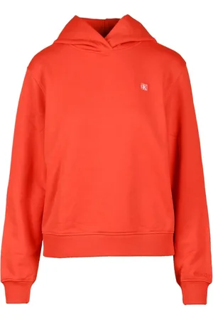 Calvin Klein Hoodies, female, , M, Fashionable Sweatshirt with Cotton Blend