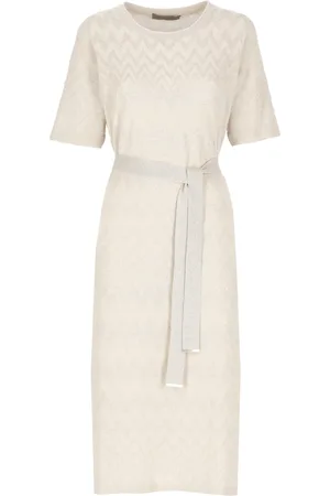 D.EXTERIOR Knitted Dresses, female, , M, Cotton Blend Lurex Dress