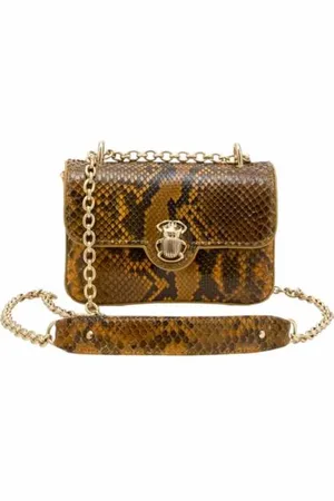 CLARIS VIROT Python Ranch Mini Ava Bag