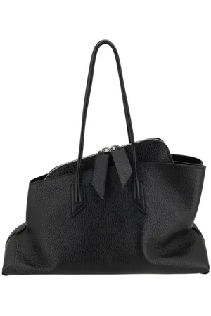 The Attico Shoulder Bags, female, , ONE SIZE, Geometric Leather Shoulder Bag