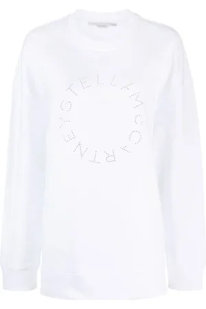 Stella McCartney Rhinestone Logo Sweatshirt