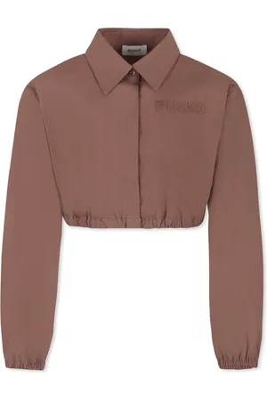 Pinko Shirts, unisex, , 8 Y, Cotton Poplin Long Sleeves Shirt