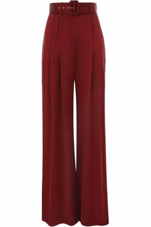 ZIMMERMANN Silk Wide-Leg Trousers