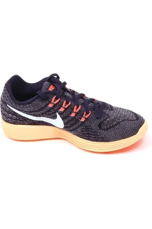 Nike Sneakers, female, , 4 1/2 UK, Lunartempo 2 purple/orange slip-on shoe