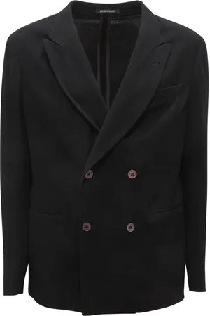 Emporio Armani Double-Breasted Wool Jacket