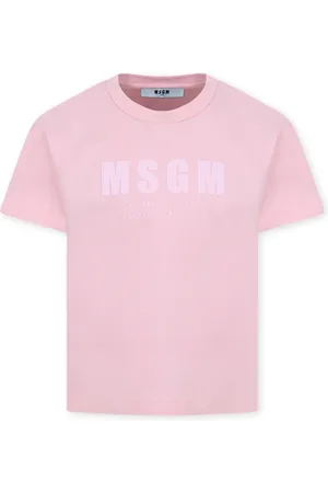 Msgm Cotton Short Sleeves T-Shirt
