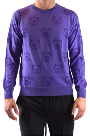 Moschino Round-neck Knitwear, male, , L, Stylish Jumpers for Every Occasion