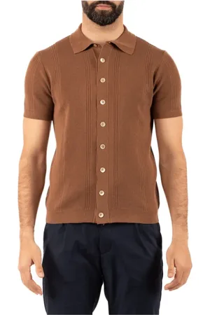 Daniele Fiesoli Short Sleeve Shirts, male, , L, Stylish Knit Jumper
