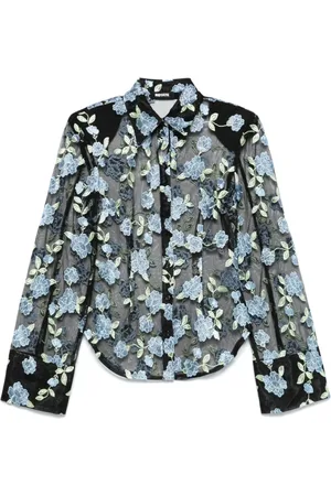 ROTATE Chic Nero Shirt for Women