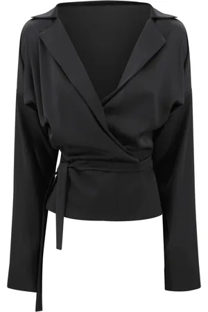 Serafini Wrap-around Blouse