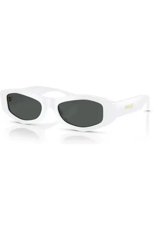 VERSACE Sunglasses, unisex, , 54 MM, Sunglasses Glossy Dark Grey Lenses