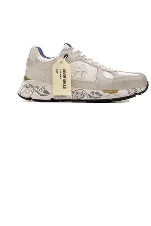 Premiata White Trainers Stylish Model