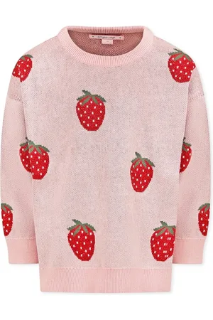 Konges Sløjd Strawberry Jumper with Lurex Details
