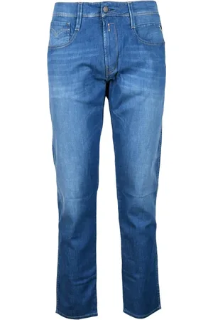 Replay Slim-fit Jeans, male, , W33, Denim Jeans with Unique Blend Fabric