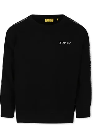 OFF-WHITE Sweatshirts, unisex, , 10 Y, Fleece Cotton Sweatshirt with Logo