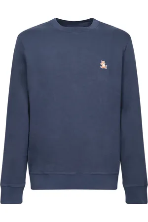 Maison Kitsuné Sweatshirts, male, , XL, Sweatshirt with Chest Badge