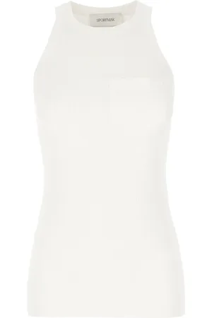Sportmax Sleeveless Tops, female, , XL, Stylish Top for Fashion Enthusiasts