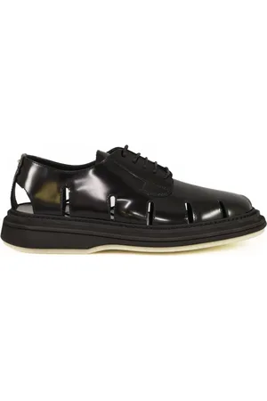 The Antipode Laced Shoes, male, , 6 UK, Brushed lace-up leather shoes