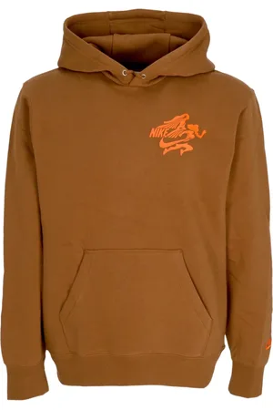 Nike Hoodies, male, , S, Hooded Sweatshirt British Tan/Orange