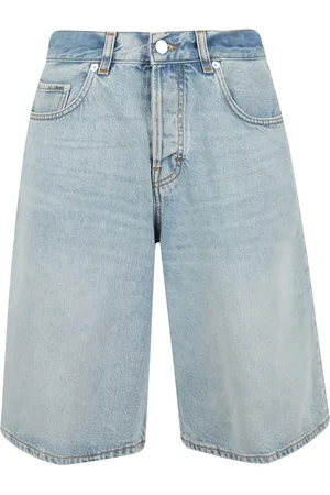 haikure Wide Leg Denim Shorts