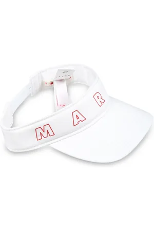 Marni Cotton Hat with Red Logo