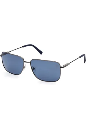 Timberland Sunglasses, unisex, , 62 MM, Geometric Polarized Sunglasses Blue Lens